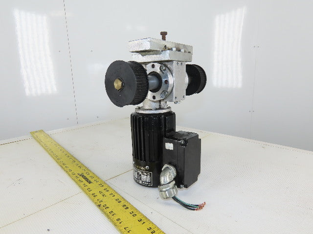 Bodine 34Y6BFPP 0.090kW 220-480V Dual Output 240x240 9M/Min Gear Motor