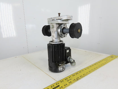 Bodine 34Y6BFPP 0.090kW 220-480V Dual Output 240x240 9M/Min Gear Motor