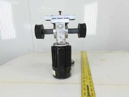 Bodine 34Y6BFPP 0.090kW 220-480V Dual Output 240x240 9M/Min Gear Motor