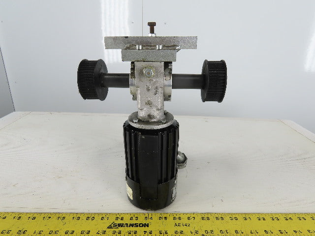 Bodine 34Y6BFPP 0.090kW 220-480V Dual Output 240x240 9M/Min Gear Motor