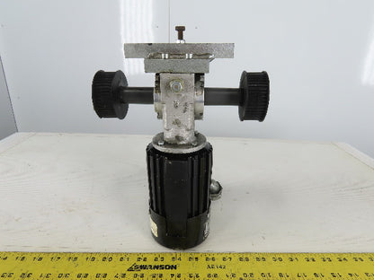 Bodine 34Y6BFPP 0.090kW 220-480V Dual Output 240x240 9M/Min Gear Motor