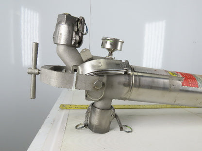 Ronningen Petter SS A 2236-STD 2.4 Gal 4" Stainless Steel Backwash Bag Filter