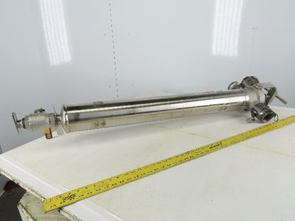 Ronningen Petter SS A 2236-STD 2.4 Gal 4" Stainless Steel Backwash Bag Filter