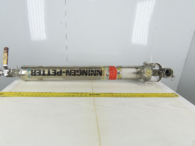 Ronningen Petter SS A 2236-STD 2.4 Gal 4" Stainless Steel Backwash Bag Filter