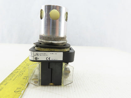 Allen Bradley 800T-QA24GD1/T White Push Button 24V 1N.O 1N.C