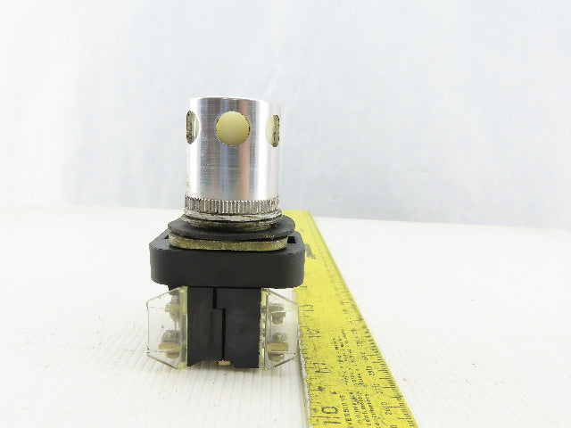 Allen Bradley 800T-QA24GD1/T White Push Button 24V 1N.O 1N.C