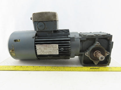 SEW-EURODRIVE WA30 DT80K4/BMG/TH/ISU 0.55KW Gear Motor 230/460V 3Ph 62RPM