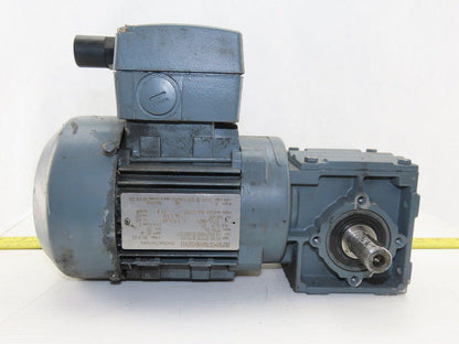 SEW-EURODRIVE W20 DT7IC4/TF/IS 0.25Kw Gear Motor 277/480V 3Ph 36RPM 20mm Shaft