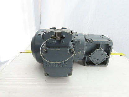 SEW-EURODRIVE WF20 DT71D4/ASB1 0.37Kw Gear Motor 266/460V 3Ph 62RPM 20mm Shaft