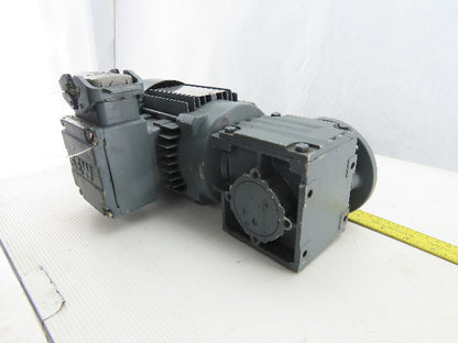 SEW-EURODRIVE WF20 DT71D4/ASB1 0.37Kw Gear Motor 266/460V 3Ph 62RPM 20mm Shaft