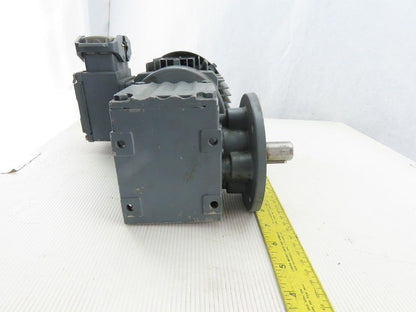 SEW-EURODRIVE WF20 DT71D4/ASB1 0.37Kw Gear Motor 266/460V 3Ph 62RPM 20mm Shaft