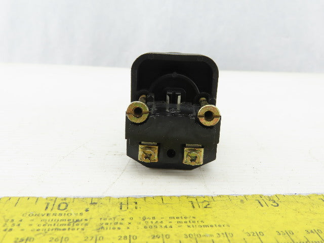 Allen Bradley 800H-PRH16R/F LED Green Pilot Light 120V Series F
