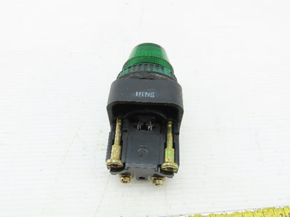 Allen Bradley 800H-PRH16R/F LED Green Pilot Light 120V Series F