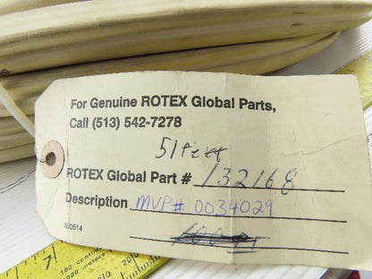 Rotex 132168 EPDN Seal Strip White 250°F 51'