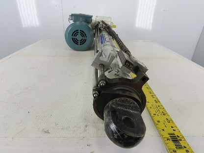 Nook 10932-01-00 Worm Gear Screw Jack Actionjac 24" Stroke 1Hp Electric Cylinder