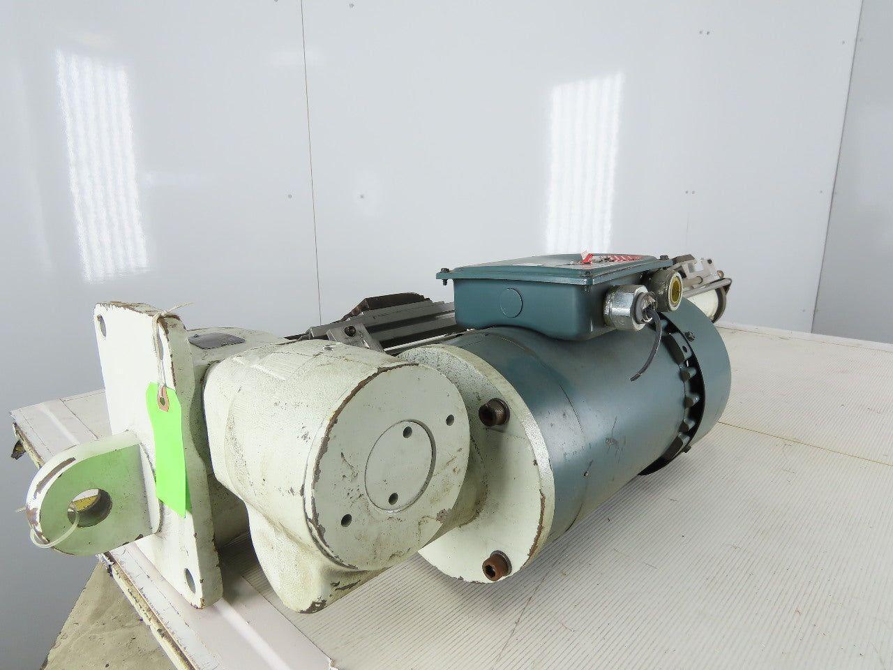 Nook 10932-01-00 Worm Gear Screw Jack Actionjac 24" Stroke 1Hp Electric Cylinder