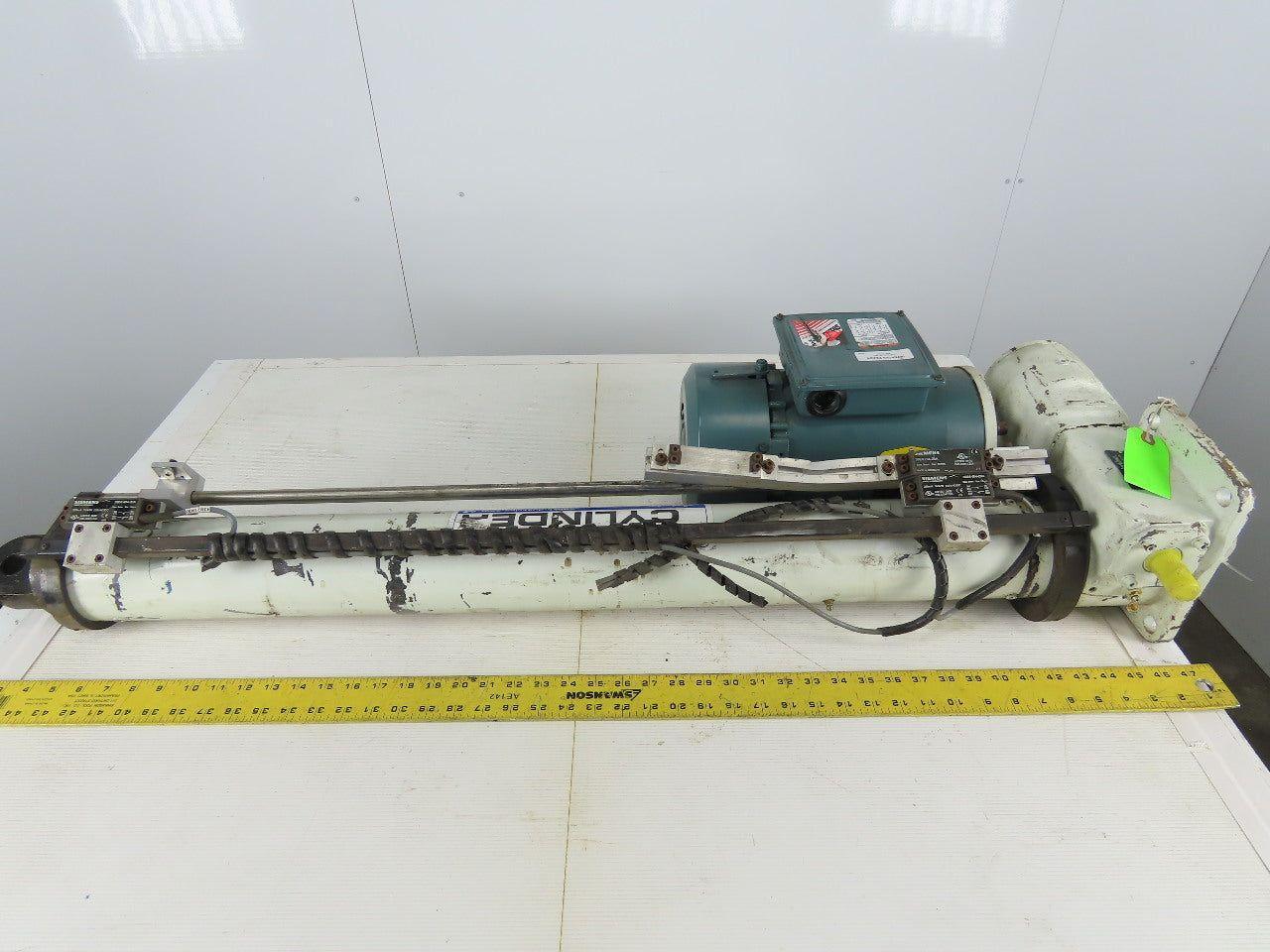 Nook 10932-01-00 Worm Gear Screw Jack Actionjac 24" Stroke 1Hp Electric Cylinder