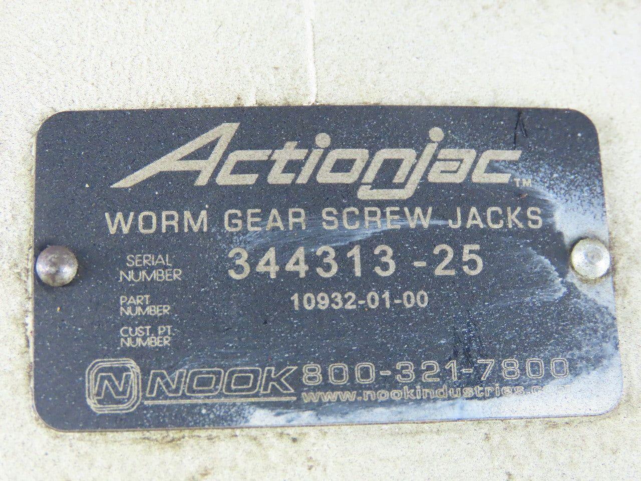 Nook 10932-01-00 Actionjac 24" Stroke 1Hp 208-230/460V 3Ph Electric Cylinder