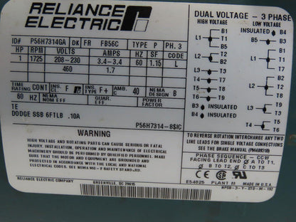 Nook 10932-01-00 Actionjac 24" Stroke 1Hp 208-230/460V 3Ph Electric Cylinder