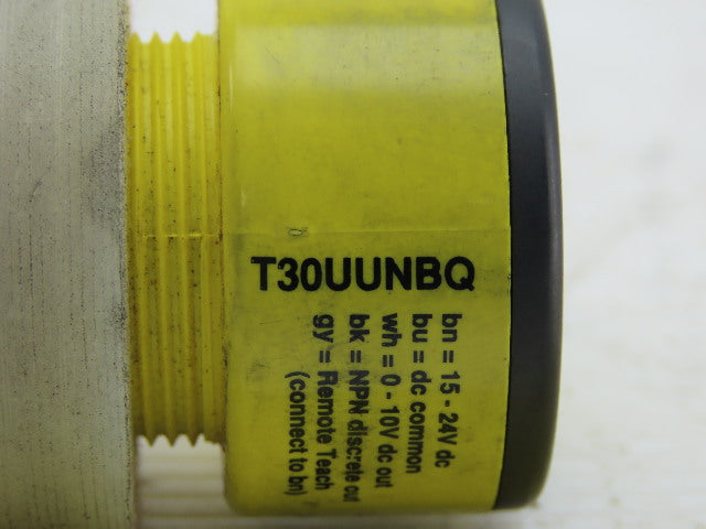 Banner T3UUNBQ U-Gauge Sensor 15-24V DC