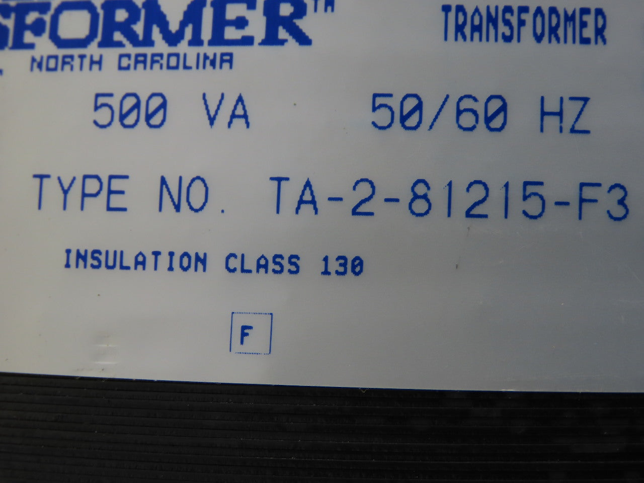 Acme Transformer TA-2-81215-F3 Transformer 500VA 230/460 Pri 110/15/120 Sec