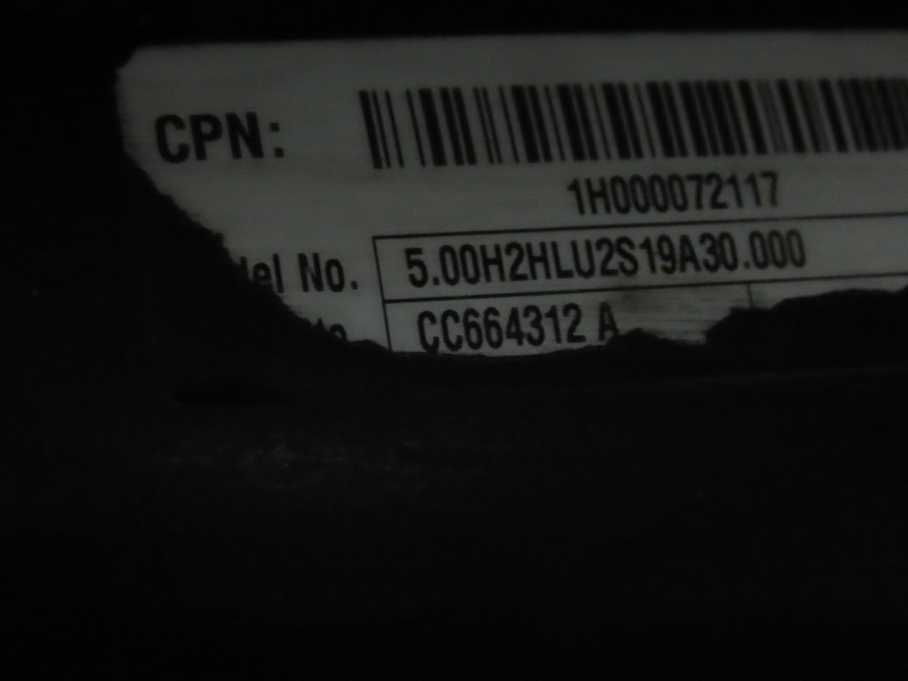 Parker 5.00H2HLU2S19A30.00 Hydraulic Cylinder 5" Bore 30" Stroke Double Acting