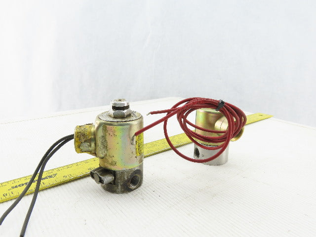 Skinner V53LB2100 120V Solenoid Operated Valve 1/4" Ports Lot Of 2