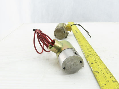 Skinner V53LB2100 120V Solenoid Operated Valve 1/4" Ports Lot Of 2
