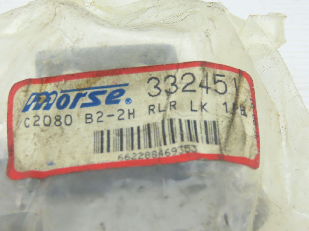 Morse 332451 C2080 B2-2H Roller Chain Link Attachment Lot Of 7