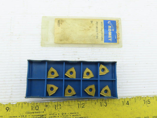 Komet P01-8005-R-BK Carbide Insert Lot Of 8