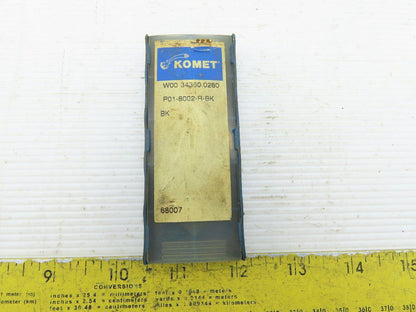 Komet P01-8005-R-BK Carbide Insert Lot Of 8