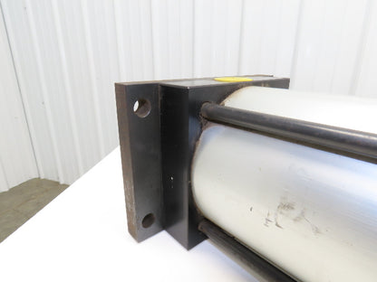 Numatics F2AR-41A3E-ANX2 Pneumatic Air Cylinder 4" Bore 41" Stroke Nexen Rod Lock