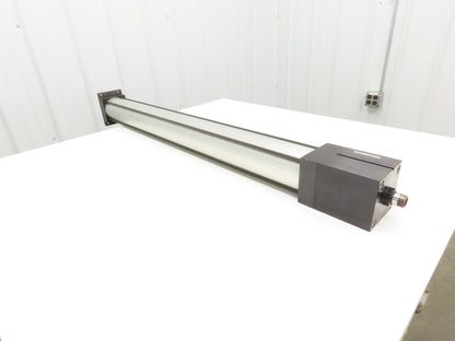 Numatics F2AR-41A3E-ANX2 Pneumatic Air Cylinder 4" Bore 41" Stroke Nexen Rod Lock