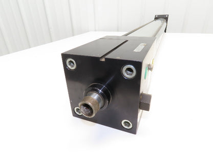 Numatics F2AR-41A3E-ANX2 Pneumatic Air Cylinder 4" Bore 41" Stroke Nexen Rod Lock