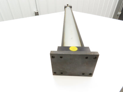 Numatics F2AR-41A3E-ANX2 Pneumatic Air Cylinder 4" Bore 41" Stroke Nexen Rod Lock