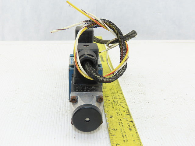 Rexroth 4640865 4/3 Position Double Solenoid  Valve 48VDC