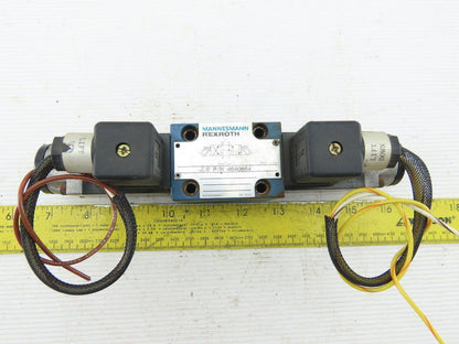 Rexroth 4640864 4/3 Position Double Solenoid  Valve 48VDC