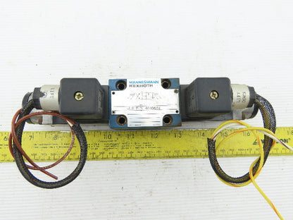 Rexroth 4640864 4/3 Position Double Solenoid  Valve 48VDC