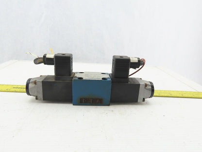 Rexroth 4640864 4/3 Position Double Solenoid  Valve 48VDC