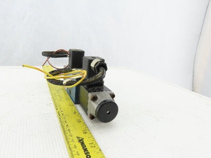 Rexroth 4640864 4/3 Position Double Solenoid  Valve 48VDC