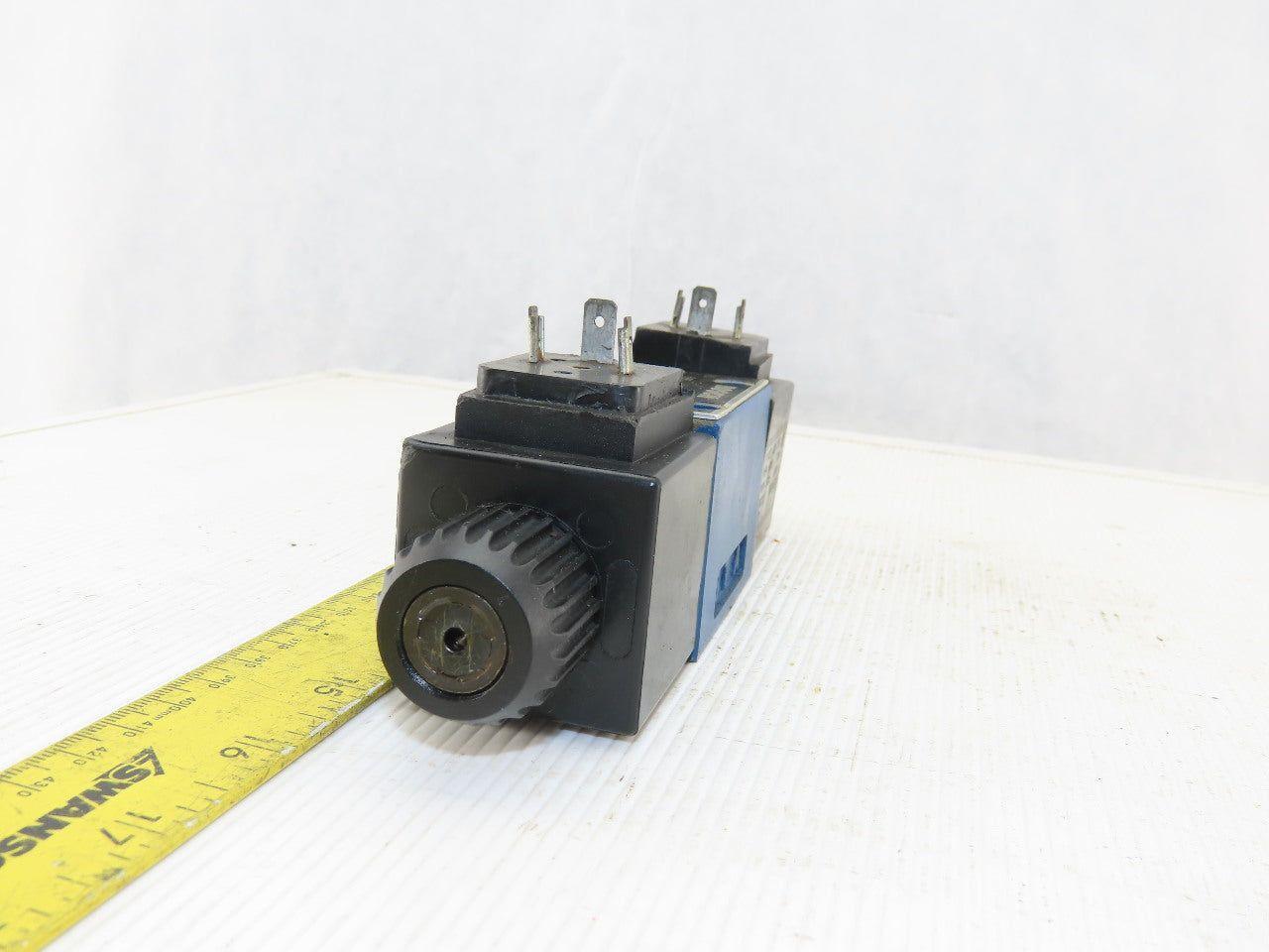 Bosch 081WV06P1V1005WS 4/3 Position 4500PSI Solenoid Hydraulic Valve 115V Coil