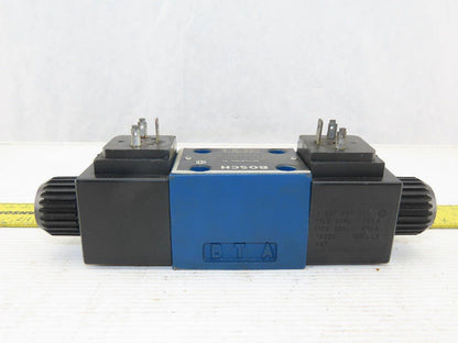 Bosch 081WV06P1V1005WS 4/3 Position 4500PSI Solenoid Hydraulic Valve 115V Coil