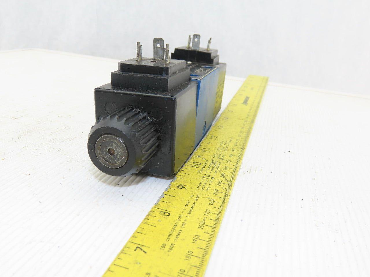 Bosch 081WV06P1V1005WS 4/3 Position 4500PSI Solenoid Hydraulic Valve 115V Coil