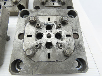 EDM Tooling 5"x5"x1" Aluminum Adapter Plate Lot of 10