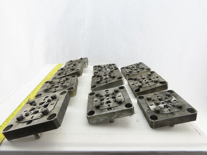 EDM Tooling 5"x5"x1" Aluminum Adapter Plate Lot of 10