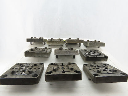EDM Tooling 5"x5"x1" Aluminum Adapter Plate Lot of 10