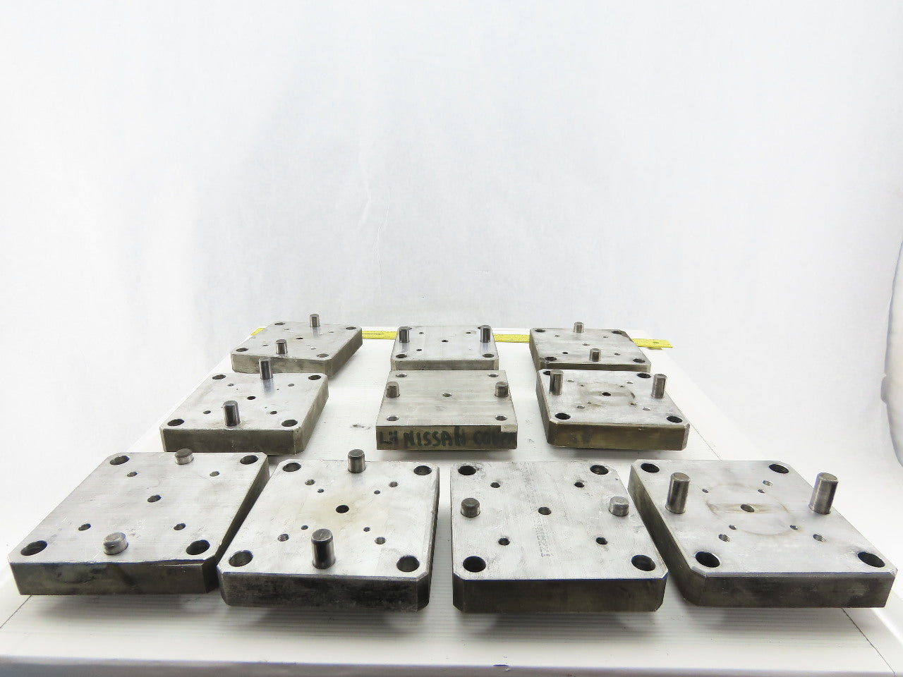 EDM Tooling 5"x5"x1" Aluminum Adapter Plate Lot of 10
