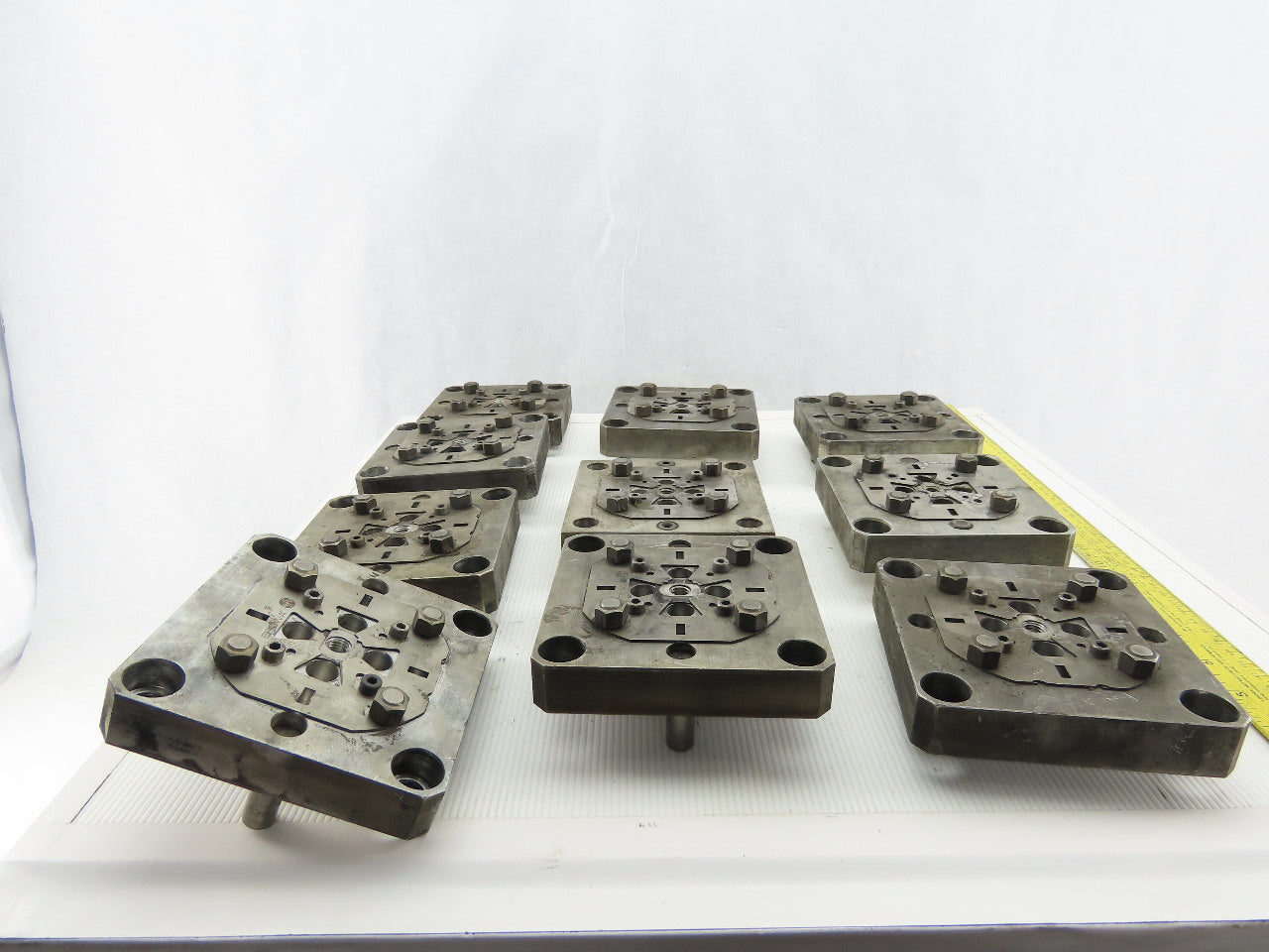 EDM Tooling 5"x5"x1" Aluminum Adapter Plate Lot of 10