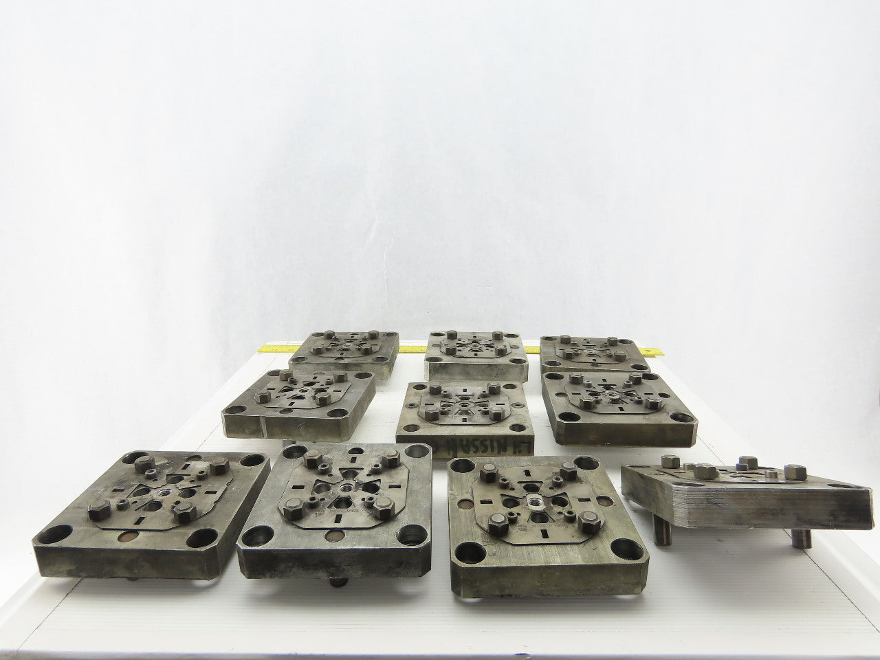 EDM Tooling 5"x5"x1" Aluminum Adapter Plate Lot of 10