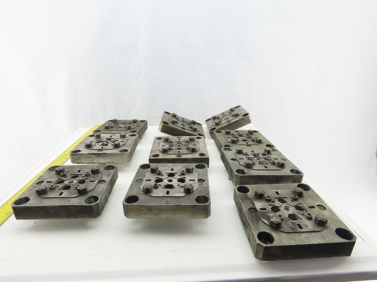 EDM Tooling 5"x5"x1" Aluminum Adapter Plate Lot of 10